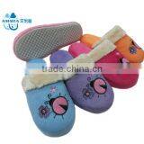 OEM ladY winter home indoor slippers Customized terry slippers winter high quality warm TPR slippers with cheap price