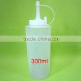 LDPE White Cheap Plastic Relish Bottle in Hotsale By Shenzhen Manufacturer