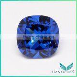 Wuzhou Gems Processing Loose 112# Burma Blue Synthetic Spinel Rough Gemstone thumbnail-1