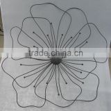Metal Home decor Wire flower wall hanging