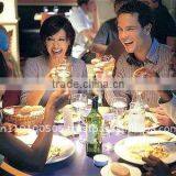 Wedding Plates Disposable Classic Round Areca Leaf Plates - 9"