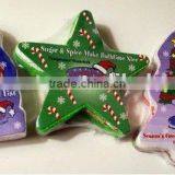 Christmas Tree Santa Magic Towel Washcloth Compressed 100% Cotton Travel