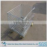 Metal Roll Pallet Container Warehouse Storage Cart thumbnail-5