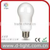 A60 Globe Bulb 7W 9W 11W 15W 220V 240V E14 E27 Energy Saving Lamp thumbnail-1