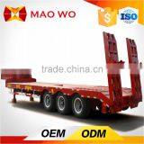3 Axle 40 Ton 16 Meter Low Plate Semi Trailer for Sale China Supplier thumbnail-5
