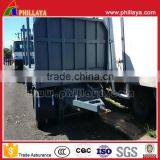 Side Post Removable 20FT Flatbed Drawbar Container Dolly Trailer With Twist Locks thumbnail-5