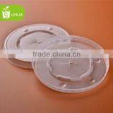 Custom Clear Plastic PS Flat Lids for Paper Cup China Manufactory Price thumbnail-5