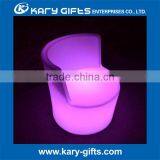 Modern Used Rechargeable pe Plastic Material Led Bar Stool Bar Chair thumbnail-3