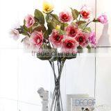 Home& Wedding Real Touch Rubber Magnolia Decorative Artificial Table Flowers thumbnail-2