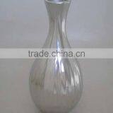Handmade Mirror Finish Polished Recycled Aluminum Decorative Vase thumbnail-1