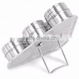 High Quality Useful Spice Stainless Steel Magnetic Cruet Condiments Spice Rack thumbnail-4