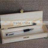 Natural Hot Stamping Wooden Fountain Pens Display Box thumbnail-3