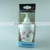 Deco Floral Ceramic Lotion Bottle, Lotion Dispenser With PVC Gift Box Promotional Package thumbnail-2