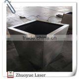 Hot Saled Customized Galvanized Stainless Steel Flower Pot/ Outdoor Rectangular Planter Box for Garden thumbnail-6
