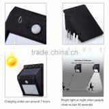 Solar Lights 8 LED Wireless Waterproof Motion Sensor Outdoor Light for Patio, Deck, Yard, Garden With Motion Activated Auto On/O thumbnail-4