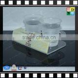 Custom Design Acrylic Hotel Use Tissue Box Luxury Acrylic Hotel Supplies PMMA Material 5star Hotel Use Cup Holder Made in China thumbnail-1