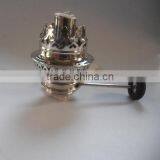 Oil Burner Parts Made in Brass in Nickel Plating, Oil Lamp Parts thumbnail-1