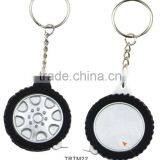 Creative Fashion Tape Measure Keychain/Tire Type Key Chain Ring thumbnail-1