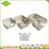 Handicraft Sets Customized Colored Cheap Wicker Bread Baskets thumbnail-2