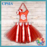 wholesale tutu bow holder red tulle with ribbon bow christmas bow holder