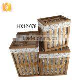 Wooden Storage Crate Box thumbnail-1