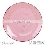 Antique Brush Green Crockery Dinner Plate thumbnail-3