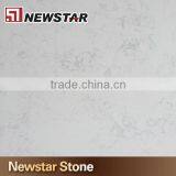 Eco Stone Countertops Volakas Quartz Countertop White With Sink Cutout thumbnail-4