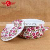 Best Selling Multi-functional Ceramic/ Enamel Stew Pot / Cooking Set With Full Decal thumbnail-5