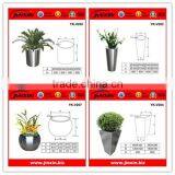 Stainless Steel Outdoor Decorative Flower Vases thumbnail-1