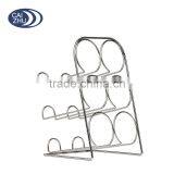 12 Bottle Wine Rack Holder Storage Shelf Sand for Metal Kitchen Decoration thumbnail-2