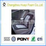 MEMORY FOAM CAR SEAT CUSHION BLACK & GRAY Car Seat Molded Foam thumbnail-1