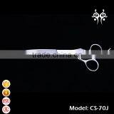 CS-70J 7inch Japanese Steel Curved Cutting Scissors Dog Grooming Models