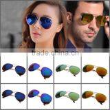 New Fashionable Unisex Retro 80s Vintage Womens Mens Mirror Aviator Lens Sports Sunglasses thumbnail-1