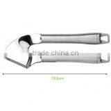 The Finest Quality Stainless Steel Garlic Press Mincer Peeler Brush Crusher Set thumbnail-2