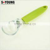 42163 Hot Sale Plastic Soft Handle Ice Cream Spoon thumbnail-4