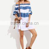Guangzhou Clothing Latest Design High Quality Lady Casual Dresses thumbnail-5