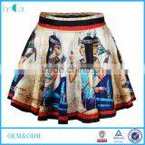 2017 New Style Spring Women Egypt Pharaoh SKATER SKIRT Short Skirt thumbnail-1