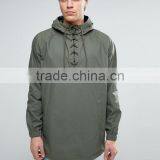 2017 Custom Best Price High Quality Fshion Design Durable 100% Cotton Ripstop Raglan Sleeves Celadon Casual Men's Jacket thumbnail-1