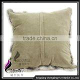 CX-D-17A Custom Genuine Rabbit Fur Decorative Pillow Cases thumbnail-6