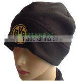 Factory Hot Sell New Winter Fashion Mens and Womens Embroidery Logo Polar Fleece Hat thumbnail-2