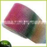 10 Yards Gold Plating Plastic Mesh For Craft Decoration thumbnail-1