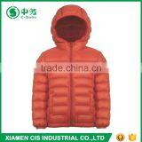 New Design Multi Color Ultra Light Hooded Unisex Children Winter Down Jacket thumbnail-2