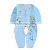 2017Cheap Newborn Sleepwear Organic Cotton Infant Baby Romper thumbnail-1