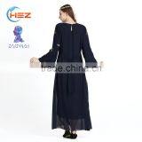 Zakiyyah 7001 Pretty Girls Malaysia Islamic Clothing Wholesale Dubai Fashion Muslim Kaftan Dress New Model Abaya in Dubai thumbnail-4