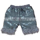Wholesale Sequins Girls Shorts Baby Clothes Ruffle Shorts Yiwu Factory thumbnail-6