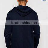 Zipper Hoodie Thin Hoodies,hoodies Custom Logo,wholesale Plain Navy Blue Hoodie thumbnail-2