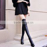 Zm35771a Ladies Fashion Leather Shoes Winter Over Knee Boots thumbnail-4