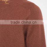 Brown Cashmere Knitted Jumper Men Sweater Knitwear thumbnail-4
