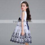 New Arrival Kids Embroidered Dress Latest Party Wear Dresses for Girls#L9056 thumbnail-3