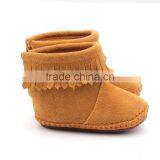 Wholesale Moccasins Shoes Rubber Sole Baby Boots thumbnail-6